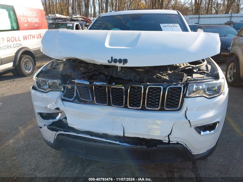 2017 Jeep Grand Cherokee Laredo 4X4 VIN: 1C4RJFAGXHC756562 Lot: 40793476