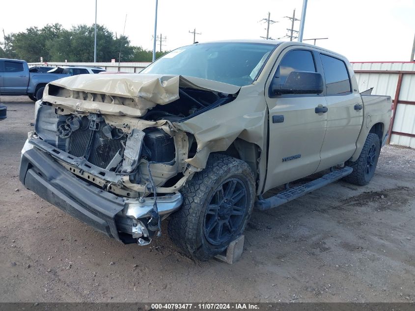 VIN 5TFDW5F1XHX654598 2017 Toyota Tundra, Sr5 5.7L V8 no.2