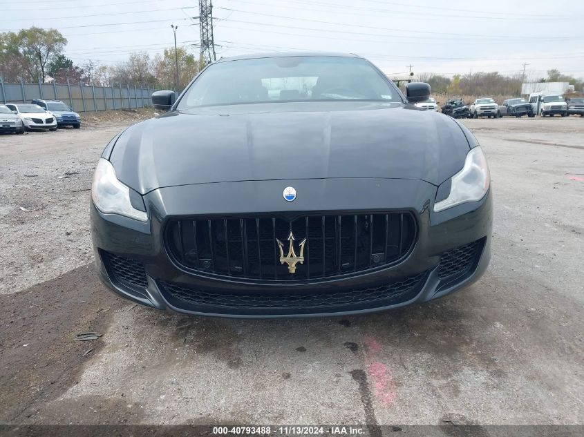 2014 Maserati Quattroporte S Q4 VIN: ZAM56RRA0E1084175 Lot: 40793488