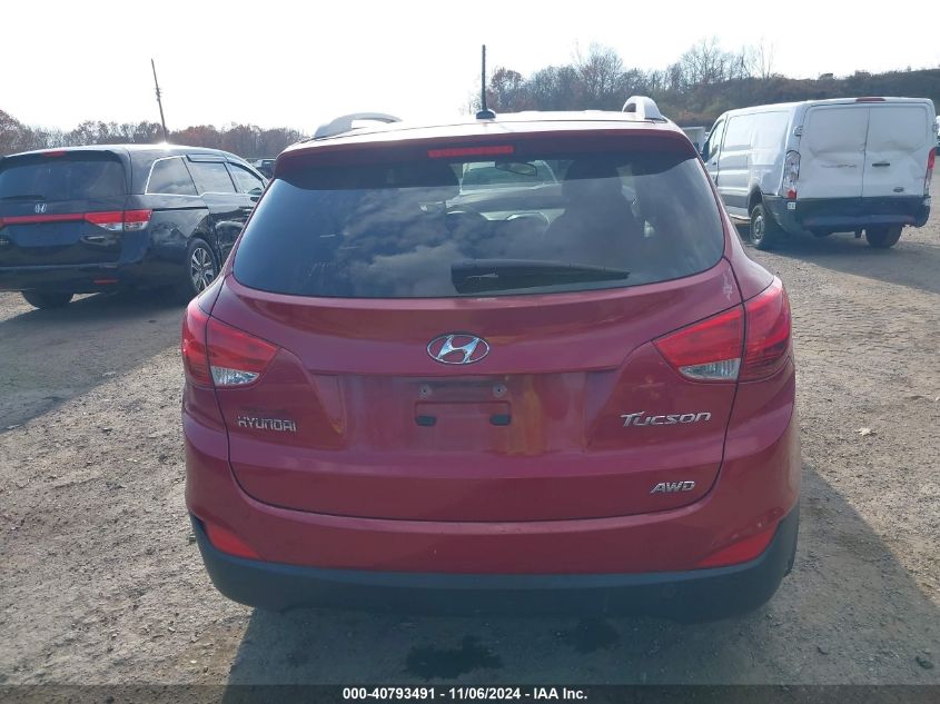 2013 Hyundai Tucson Gls VIN: KM8JUCAC6DU557119 Lot: 40793491