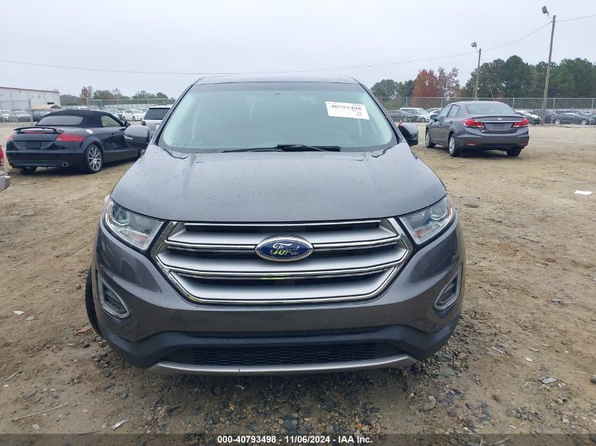 2018 Ford Edge Sel VIN: 2FMPK3J80JBB09181 Lot: 40793498