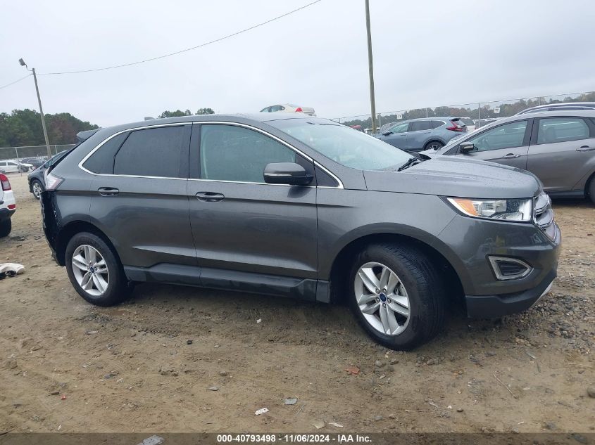 2018 Ford Edge Sel VIN: 2FMPK3J80JBB09181 Lot: 40793498