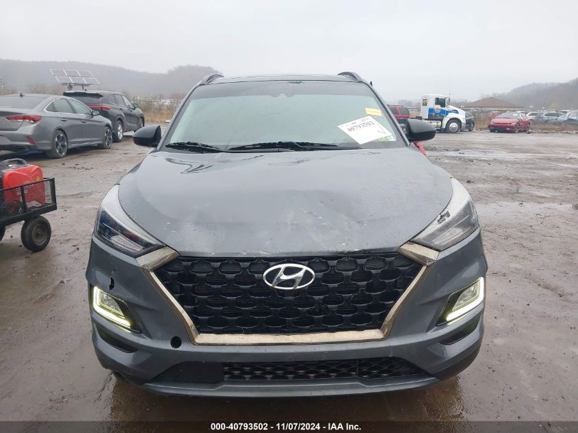 2019 Hyundai Tucson Night VIN: KM8J3CAL2KU929121 Lot: 40793502