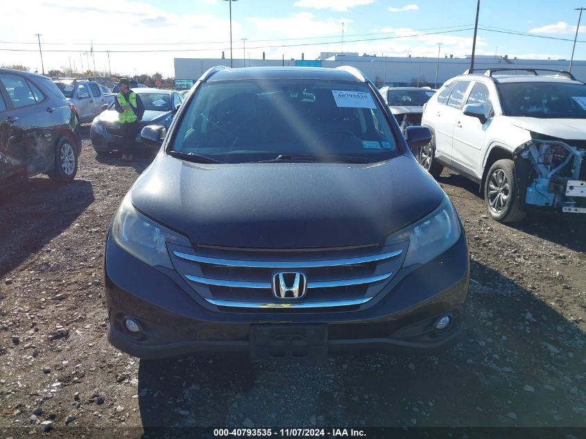 2012 Honda Cr-V Ex-L VIN: 2HKRM4H76CH602607 Lot: 40793535