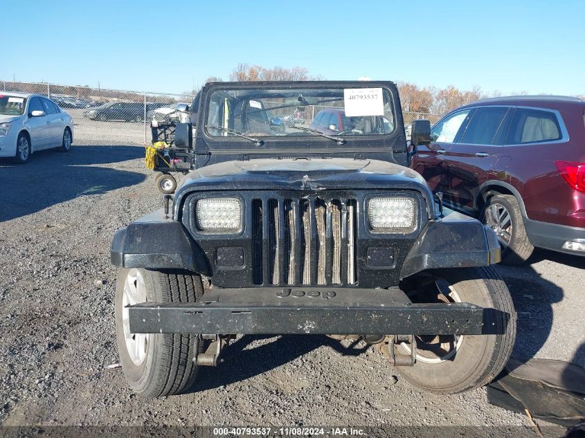 1994 Jeep Wrangler / Yj S VIN: 1J4FY19P9RP407922 Lot: 40793537