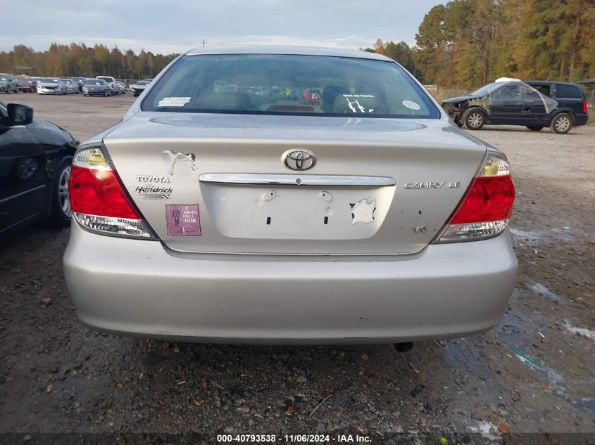 2005 Toyota Camry Le V6 VIN: 4T1BF30K45U101905 Lot: 40793538