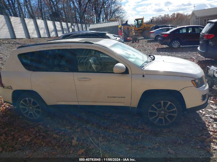 2014 Jeep Compass Limited VIN: 1C4NJDCB9ED920779 Lot: 40793545