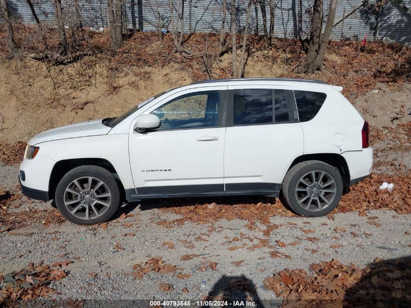 2014 Jeep Compass Limited VIN: 1C4NJDCB9ED920779 Lot: 40793545