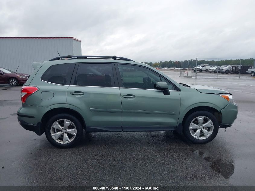 2014 Subaru Forester 2.5I Touring VIN: JF2SJAMC1EH405388 Lot: 40793548