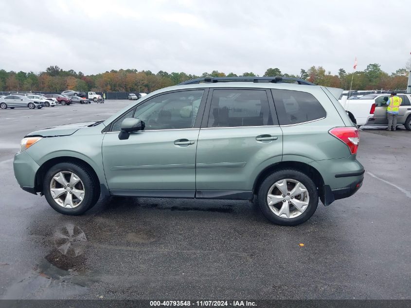 2014 Subaru Forester 2.5I Touring VIN: JF2SJAMC1EH405388 Lot: 40793548