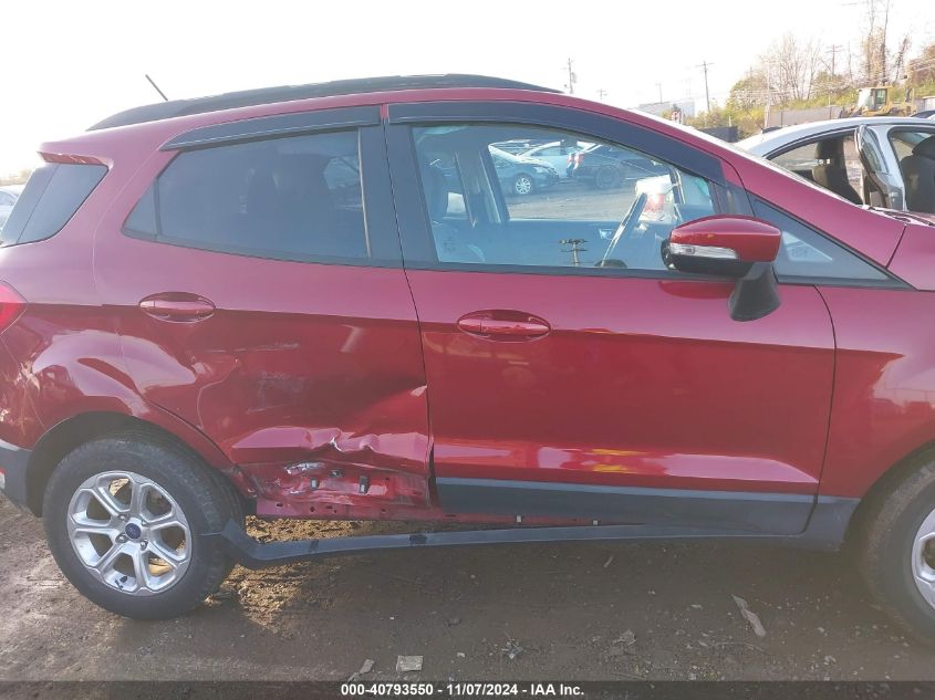 2019 Ford Ecosport Se VIN: MAJ3S2GE9KC305539 Lot: 40793550