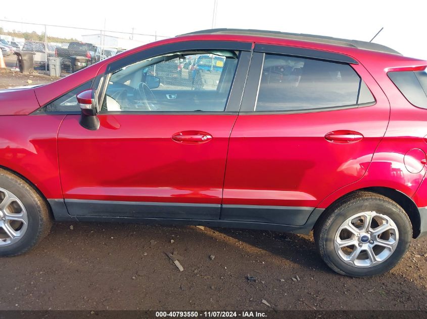 2019 Ford Ecosport Se VIN: MAJ3S2GE9KC305539 Lot: 40793550