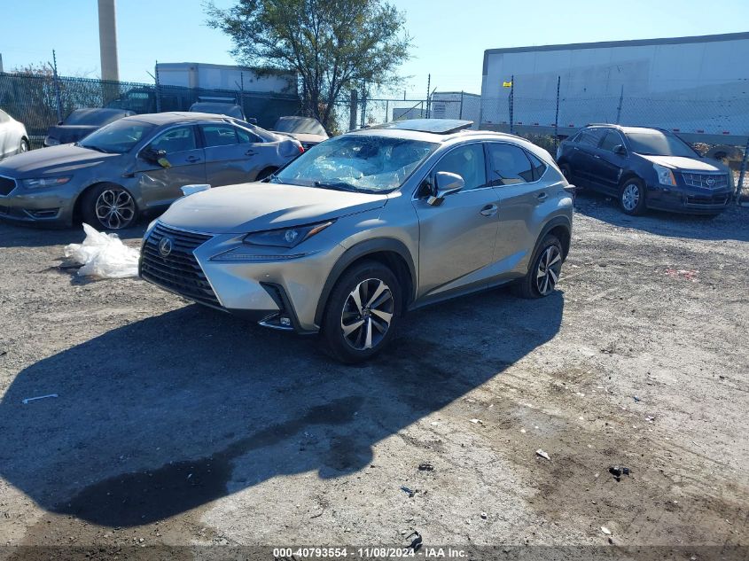 VIN JTJBARBZ2J2154444 2018 Lexus NX 300 no.2