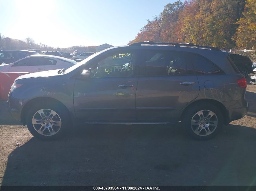 2008 Acura Mdx Technology Package VIN: 2HNYD28428H508112 Lot: 40793564