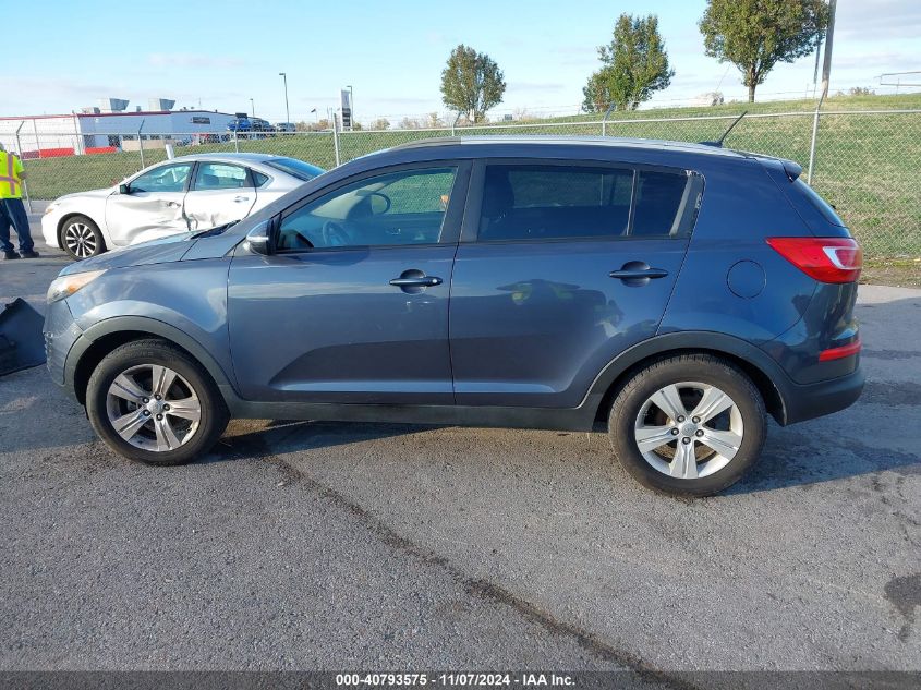 2011 Kia Sportage Lx VIN: KNDPB3A21B7091672 Lot: 40793575