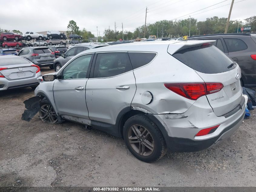 2017 Hyundai Santa Fe Sport 2.4L VIN: 5XYZT3LB7HG405758 Lot: 40793592