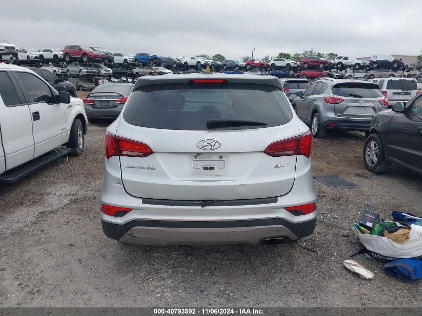 2017 Hyundai Santa Fe Sport 2.4L VIN: 5XYZT3LB7HG405758 Lot: 40793592