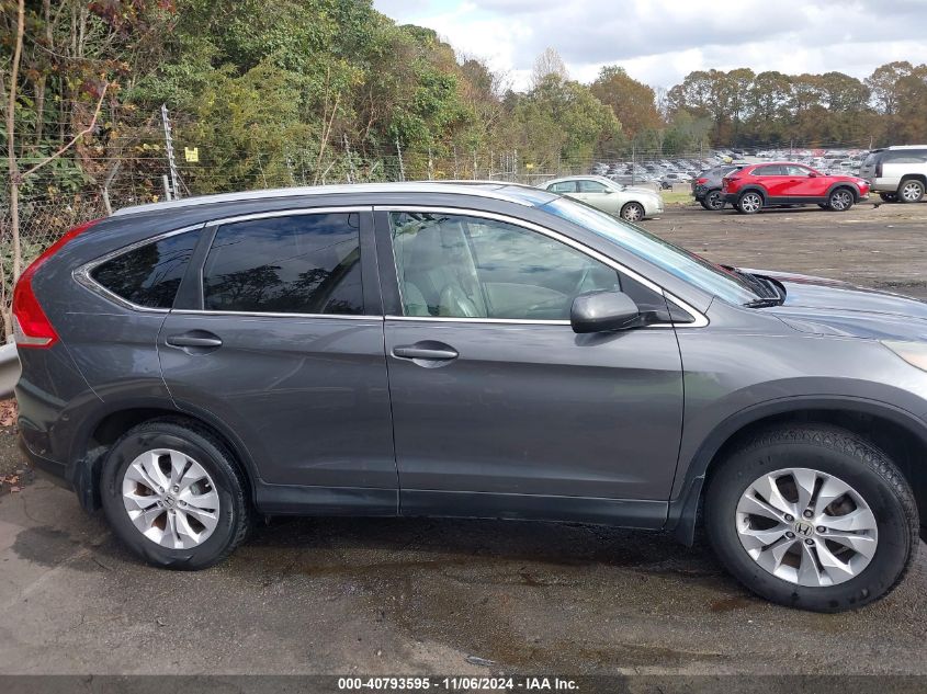 2013 Honda Cr-V Ex-L VIN: 2HKRM3H77DH509722 Lot: 40793595