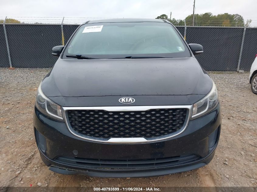 2017 Kia Sedona Lx VIN: KNDMB5C17H6221424 Lot: 40793599