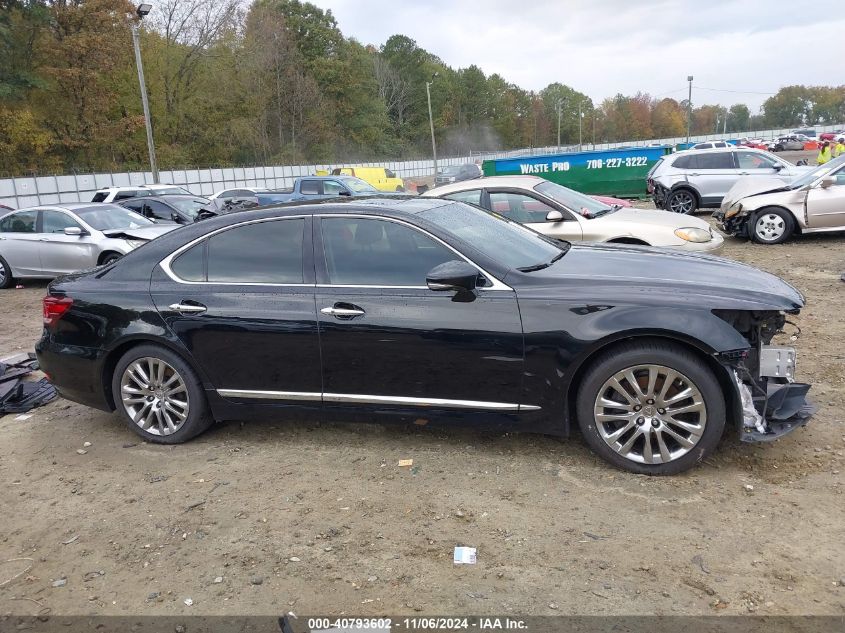 2013 Lexus Ls 460 VIN: JTHBL5EF0D5120916 Lot: 40793602