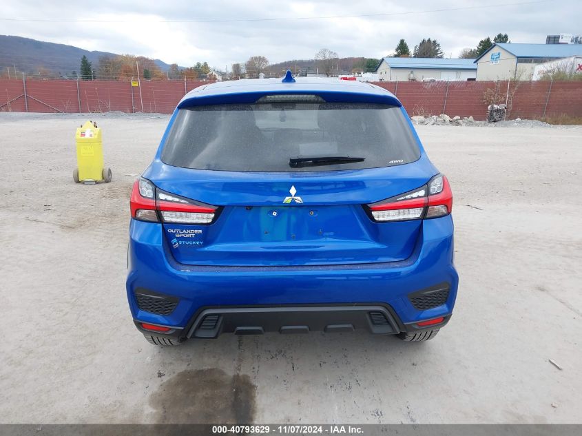 2020 Mitsubishi Outlander Sport 2.0 Es VIN: JA4AR3AU9LU006996 Lot: 40793629