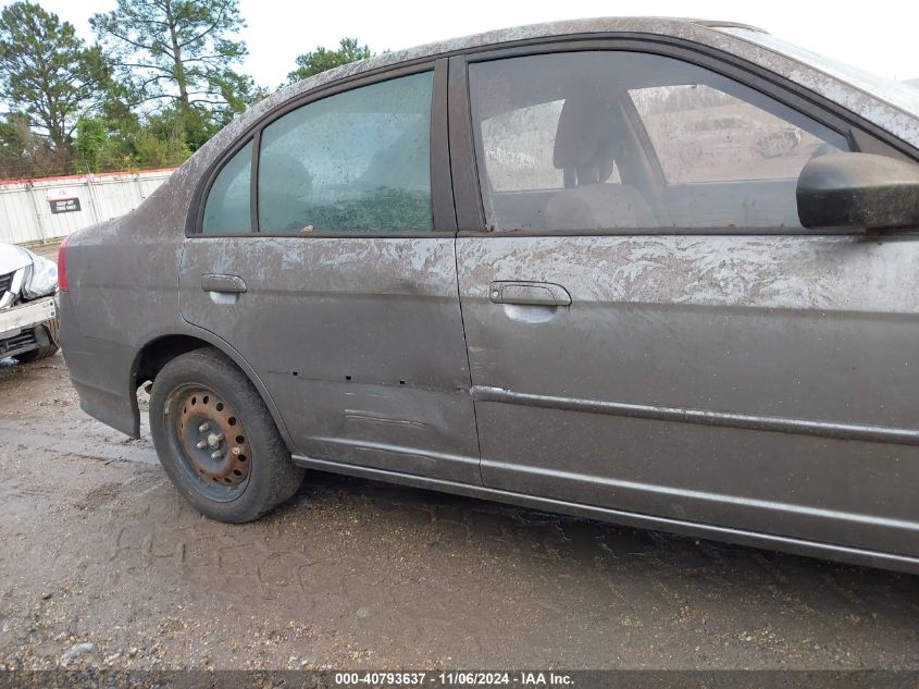 2005 Honda Civic Lx VIN: 2HGES16565H522953 Lot: 40793637