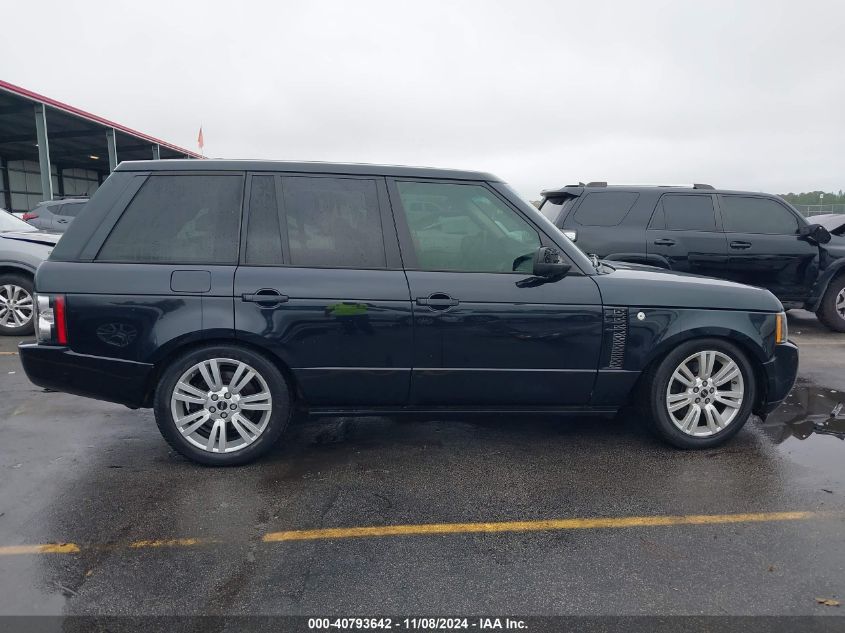 2012 Land Rover Range Rover Hse VIN: SALMF1D43CA361328 Lot: 40793642