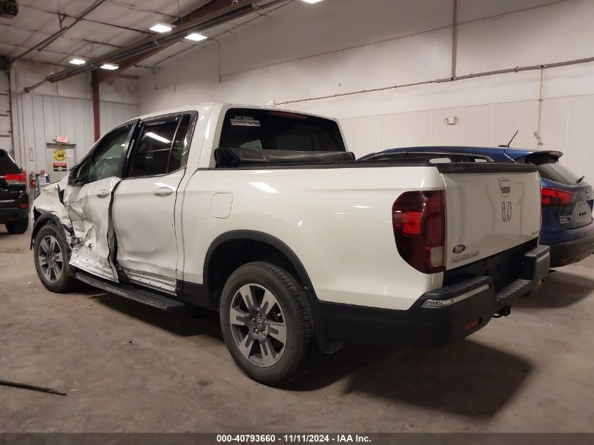 VIN 5FPYK3F61HB013449 2017 Honda Ridgeline, Rtl-T no.3