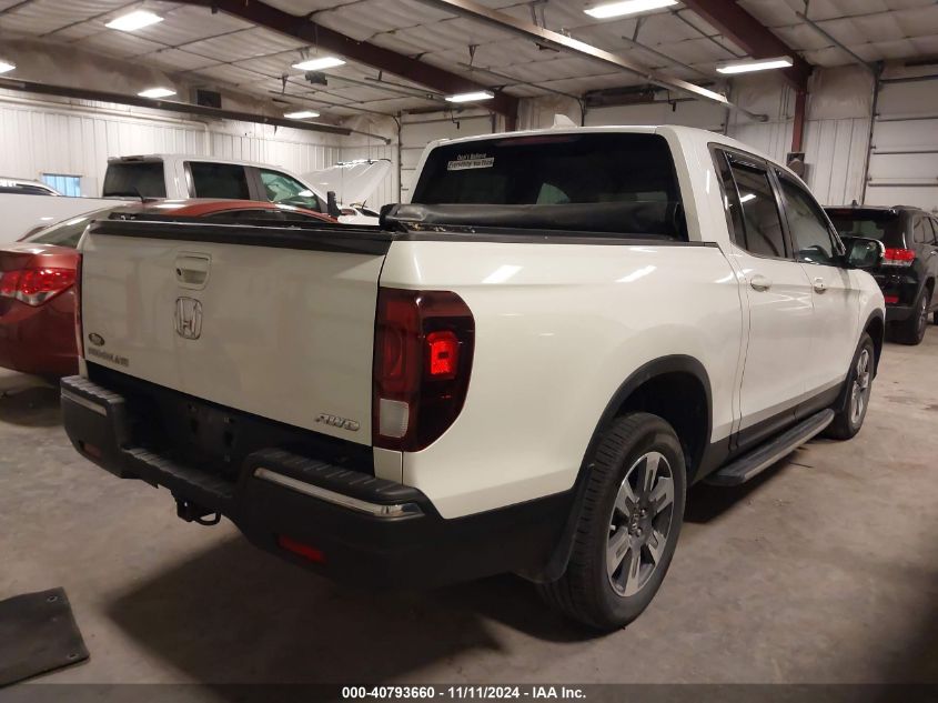 VIN 5FPYK3F61HB013449 2017 Honda Ridgeline, Rtl-T no.4