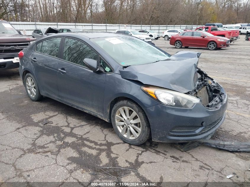 2016 Kia Forte Lx VIN: KNAFX4A61G5479538 Lot: 40793687