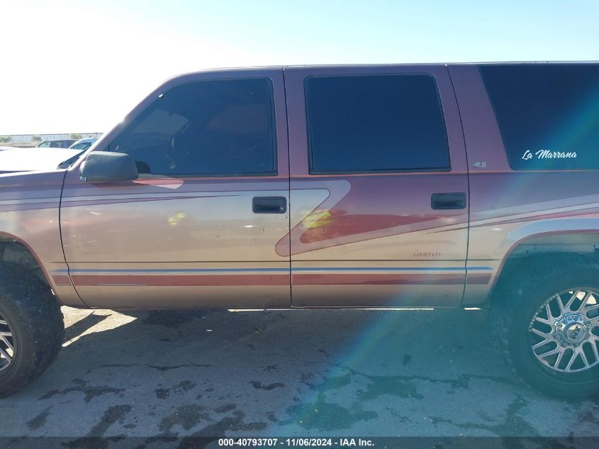 1996 GMC Suburban C1500 VIN: 1GDEC16R4TJ746289 Lot: 40793707