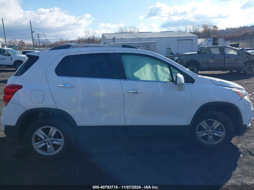 2019 Chevrolet Trax Lt VIN: 3GNCJPSB8KL360146 Lot: 40793718