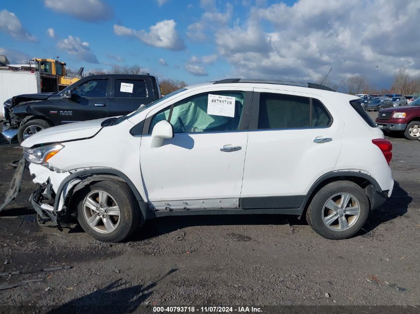 2019 Chevrolet Trax Lt VIN: 3GNCJPSB8KL360146 Lot: 40793718