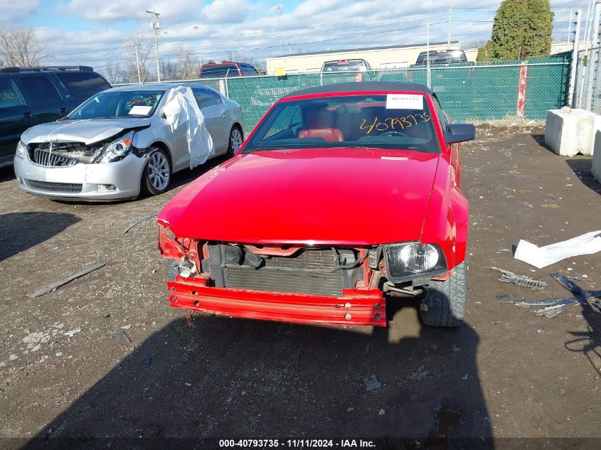 2005 Ford Mustang VIN: 1ZVFT84N155234970 Lot: 40793735