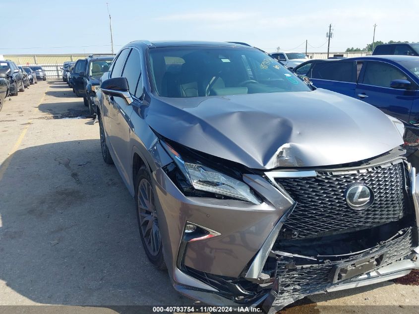 2018 Lexus Rx 350 F Sport VIN: 2T2BZMCA0JC142314 Lot: 40793754