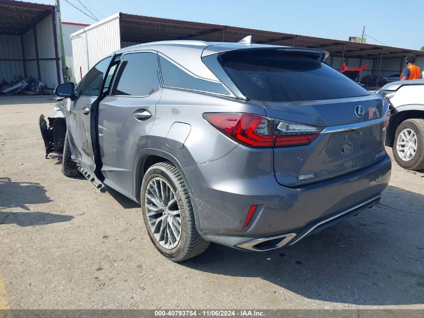 2018 Lexus Rx 350 F Sport VIN: 2T2BZMCA0JC142314 Lot: 40793754