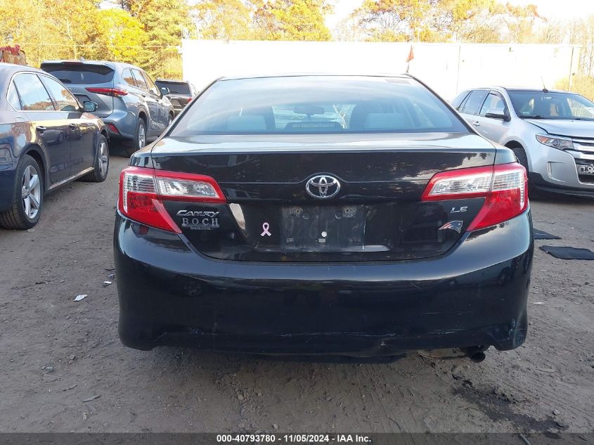 2012 Toyota Camry Le VIN: 4T4BF1FK8CR235461 Lot: 40793780