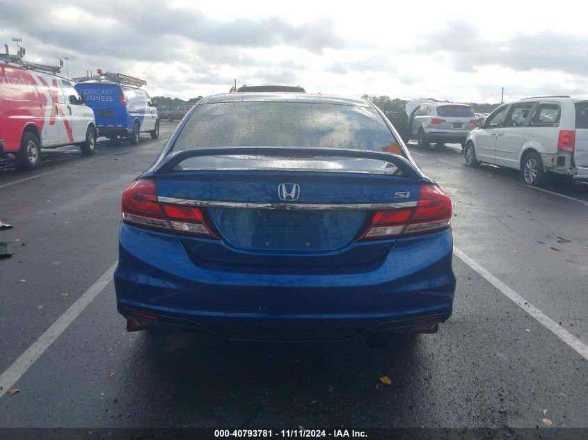 2015 Honda Civic Si VIN: 2HGFB6E59FH709673 Lot: 40793781