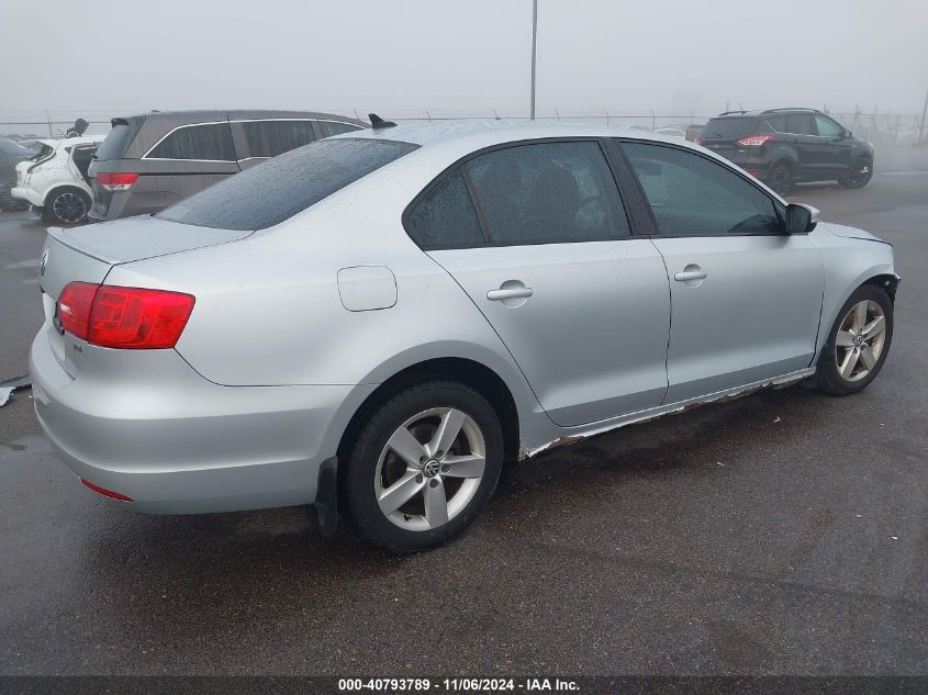 2011 Volkswagen Jetta 2.0L Tdi VIN: 3VWLL7AJ5BM053472 Lot: 40793789