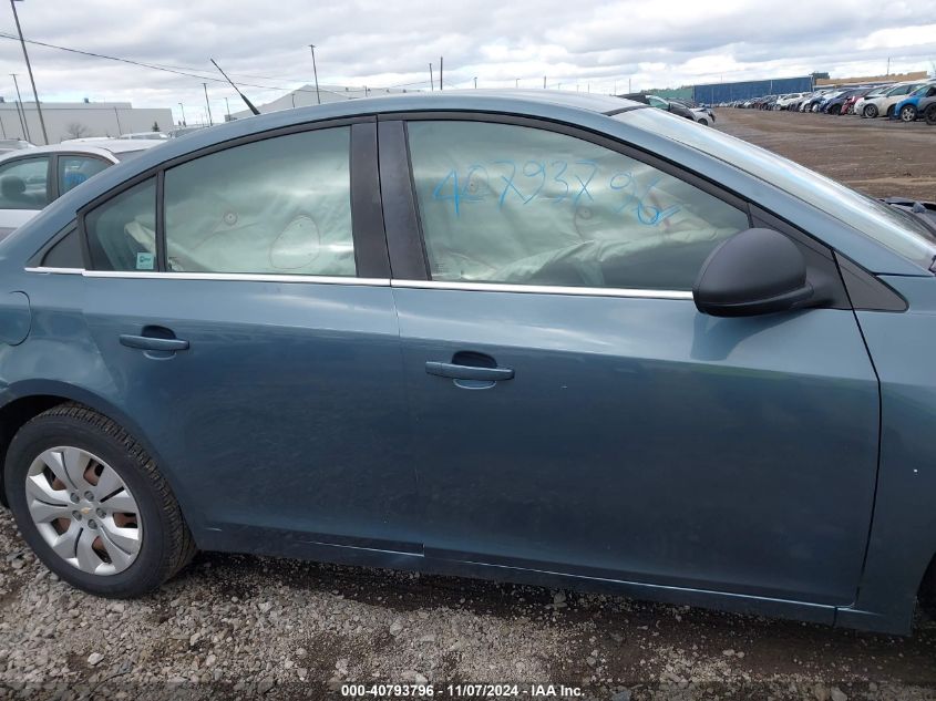 2012 Chevrolet Cruze Ls VIN: 1G1PC5SH1C7328246 Lot: 40793796