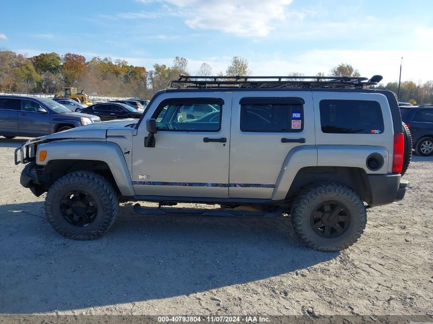 2007 Hummer H3 Suv VIN: 5GTDN13EX78252861 Lot: 40793804