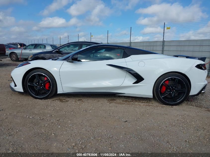 2021 Chevrolet Corvette Stingray Rwd 3Lt VIN: 1G1YC3D49M5110412 Lot: 40793806