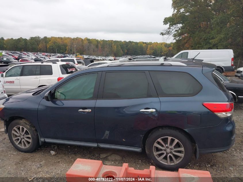 2015 Nissan Pathfinder Sv VIN: 5N1AR2MN1FC666816 Lot: 40793822