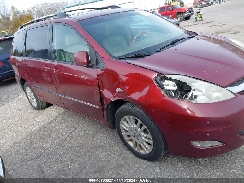 2008 Toyota Sienna Limited VIN: 5TDBK22CX8S014342 Lot: 40793827