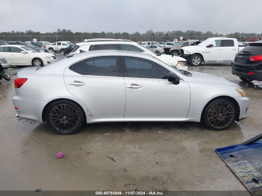 2007 Lexus Is 350 VIN: JTHBE262872008827 Lot: 40793849