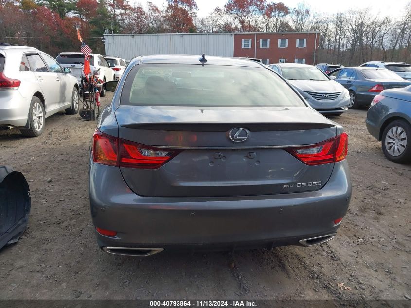 2013 Lexus Gs 350 VIN: JTHCE1BL6D5014990 Lot: 40793864