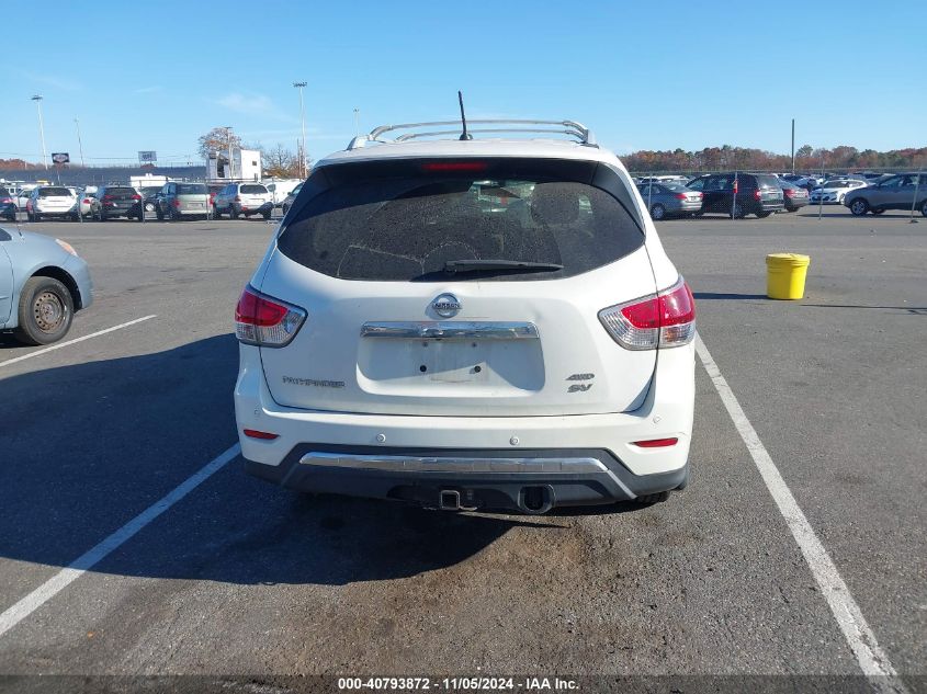 2014 Nissan Pathfinder Sv VIN: 5N1AR2MMXEC623940 Lot: 40793872