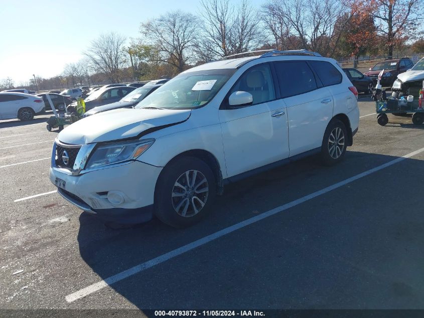 VIN 5N1AR2MMXEC623940 2014 NISSAN PATHFINDER no.2