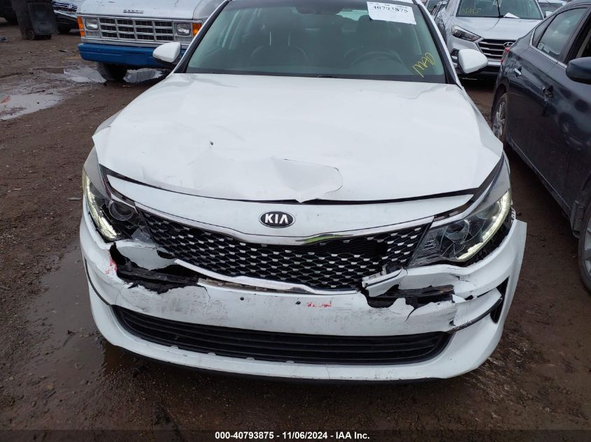 2016 Kia Optima Ex VIN: 5XXGU4L36GG094801 Lot: 40793875