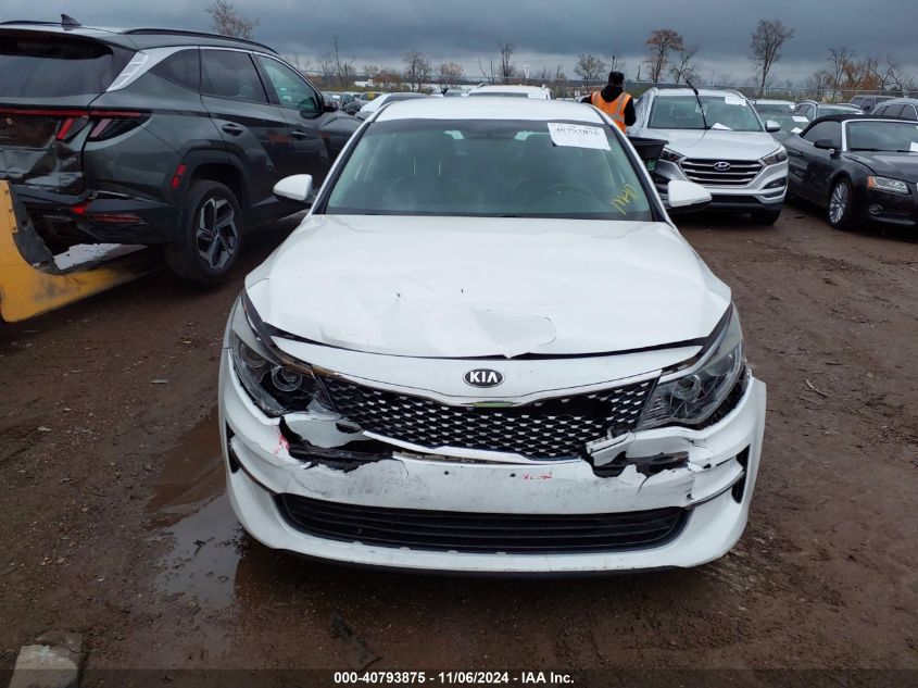 2016 Kia Optima Ex VIN: 5XXGU4L36GG094801 Lot: 40793875